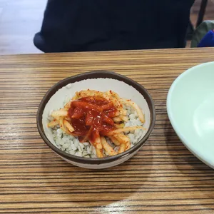 황도바지락칼국수 사진