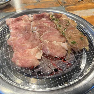 숯불 닭 사진