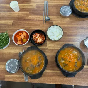 시골집가마솥순대국밥 사진