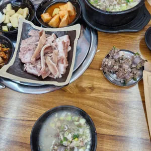 왕성골순대국 사진