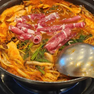 백제칼국수 사진