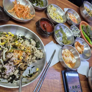 건강보리밥 사진