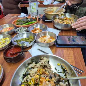 건강보리밥 사진