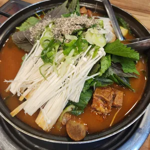 황토감자탕 사진