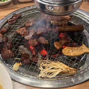 강숯불 돼지갈비 사진