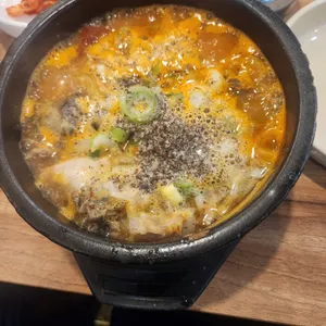 황토감자탕 사진