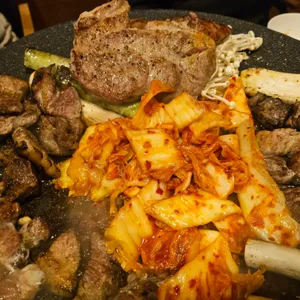 야자수캠핑바베큐 사진