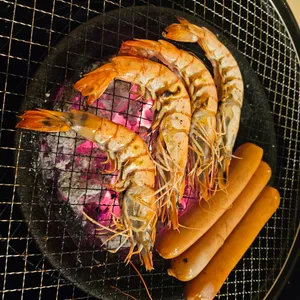 야자수캠핑바베큐 사진