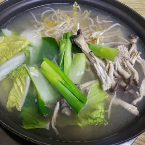 장수 닭한마리손칼국수 사진