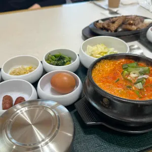천마 맷돌순두부 사진