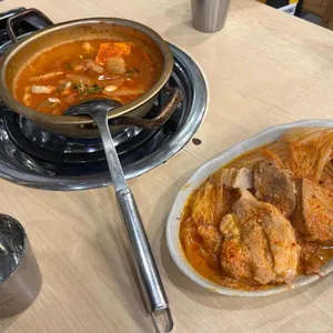장독대김치찜김치찌개 사진