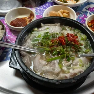 송학식당 사진