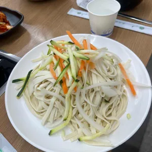 물총칼국수 사진