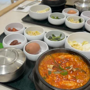 천마 맷돌순두부 사진