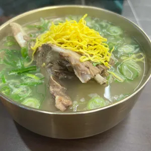 평이담백뼈칼국수 사진