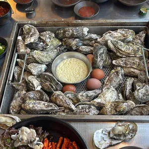 산오징어비빔회양푼무침 사진