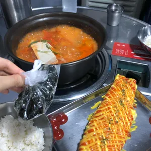 백채김치찌개 사진