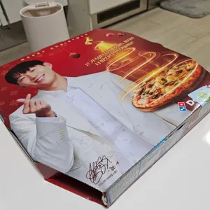 도미노피자 리뷰 사진