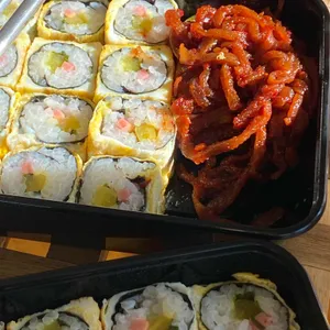 달인즉석계란말이김밥 사진