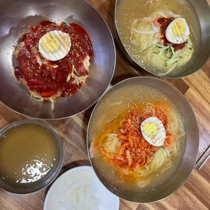 영일만숲실밀면 사진