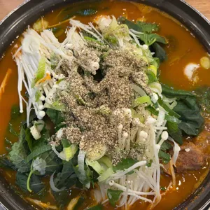 황토감자탕 사진