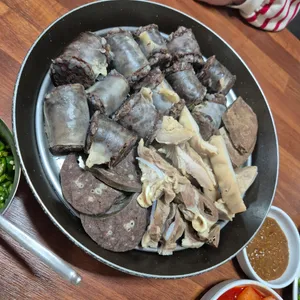 아바이순대 사진
