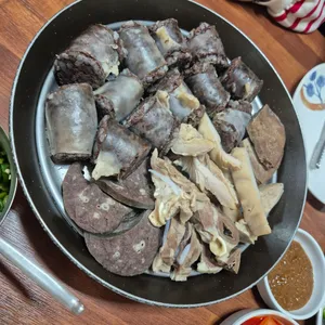 아바이순대 사진