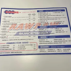 로우로우 버거샵 리뷰 사진