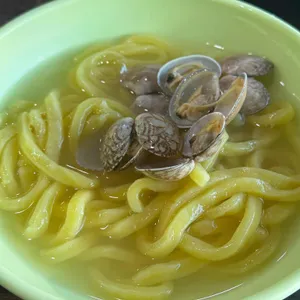 황도 바지락 칼국수 사진