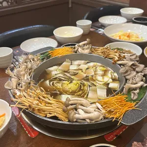 건강밥상 심마니 사진