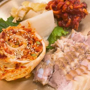 보릿골 정찬 사진