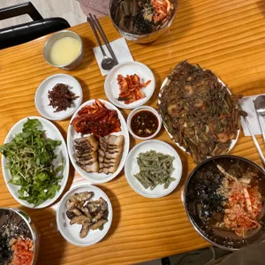 연산시장도토리묵 사진