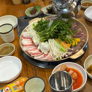 황산냉면 사진