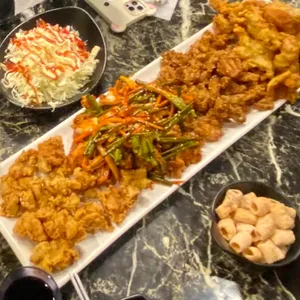 야채통닭 사진