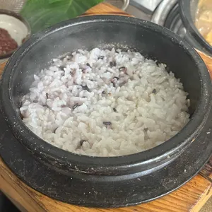가마솥에누룽지 사진