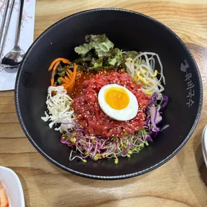 육비국수 사진