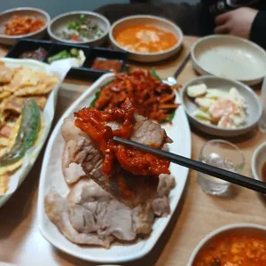 술상 사진