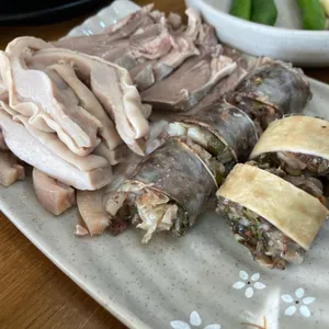 아바이순대 사진