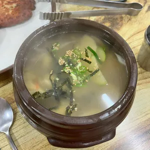 오가리수제비칼국수 사진