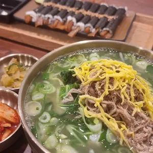마당국수 사진