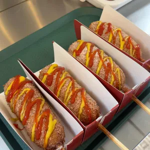 박사마을곰핫도그 사진