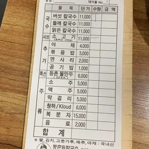 등촌샤브칼국수 리뷰 사진