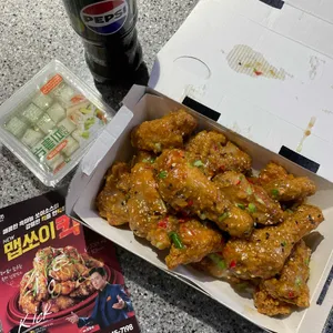 자담치킨 사진