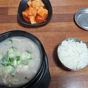 목행 순대국 사진