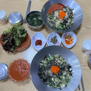 명품물회 사진
