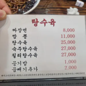 탕수육 리뷰 사진