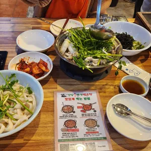 가양 칼국수 버섯매운탕 리뷰 사진