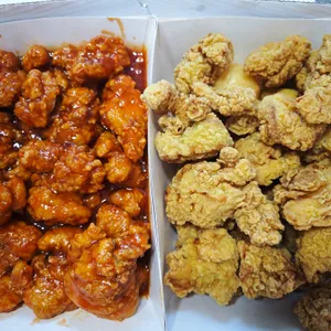 코리엔탈깻잎두마리치킨 사진