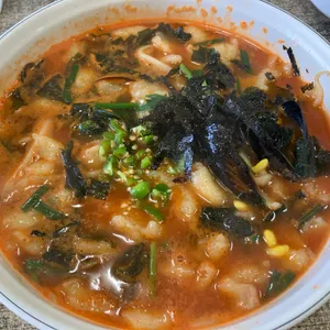 강산손수제비 사진