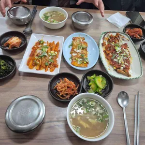 옥미정산채정식 사진